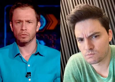 Tiago Leifert e Felipe Neto