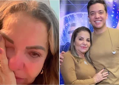 Wesley Safadão e sua mãe
