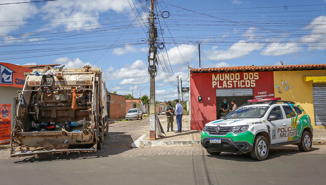 A criança foi socorrida após o acidente