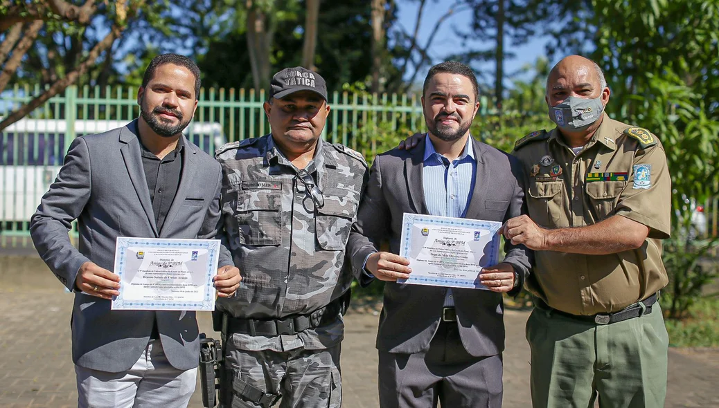 A solenidade aconteceu na sede do 9º BPM