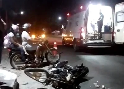 Acidente na Avenida Poti Velho