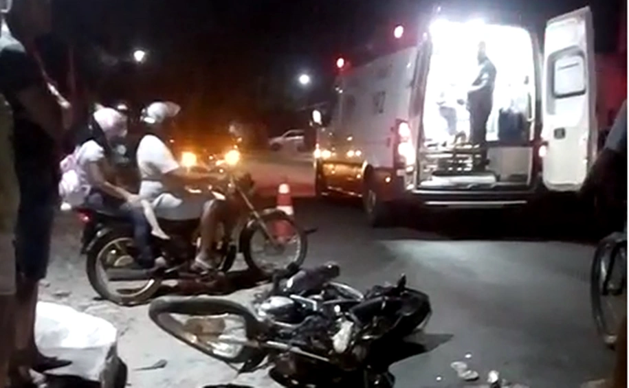 Acidente na Avenida Poti Velho