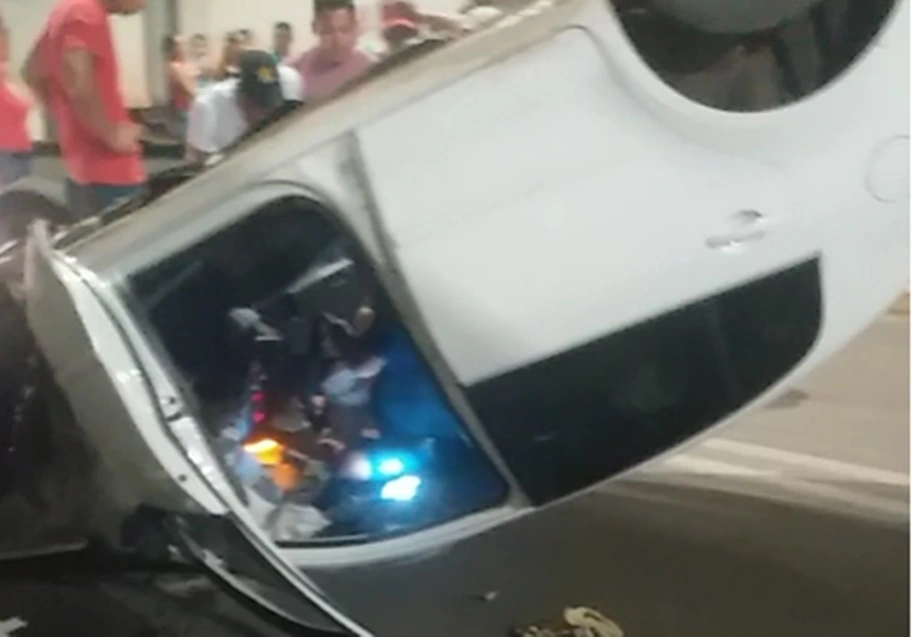 Acidente na Avenida Poti Velho