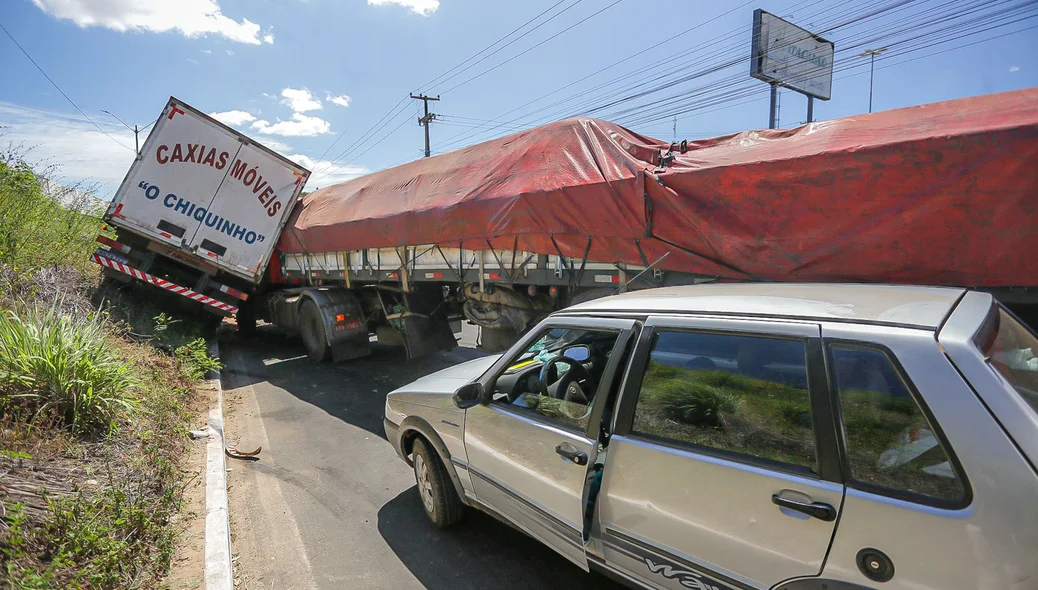 Acidente ocorreu na BR 316 na região do Bela Vista