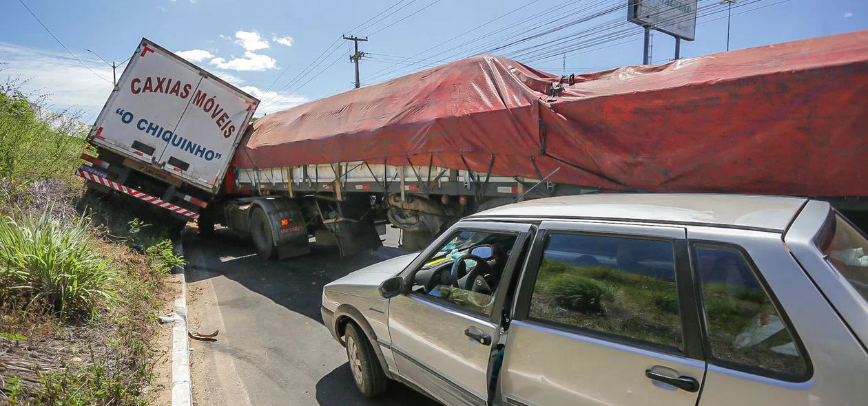 Acidente ocorreu na BR 316 na região do Bela Vista