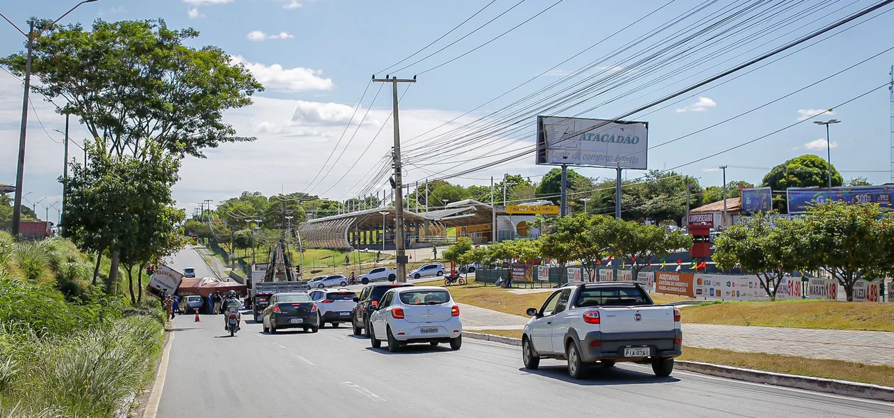 Acidente registrado na BR 316 em Teresina
