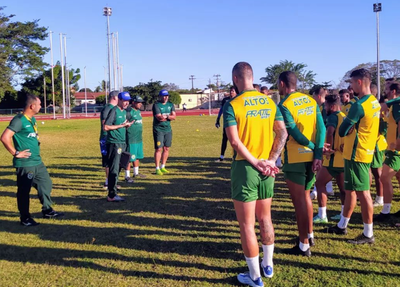 Altos em preparação contra o Campinense