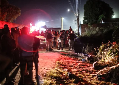 Assaltante é morto a tiros