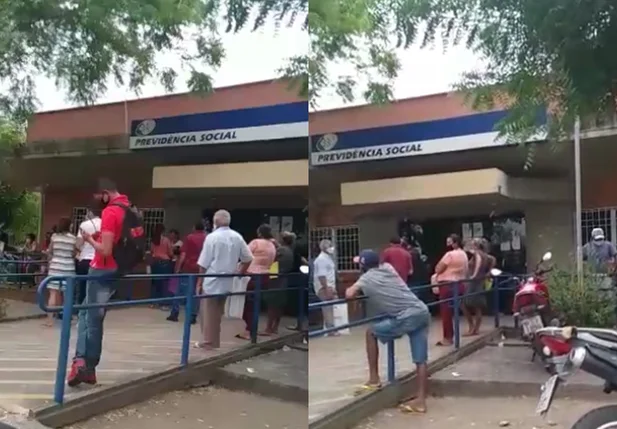 Atendimento ficou comprometido no INSS da zona leste de Teresina