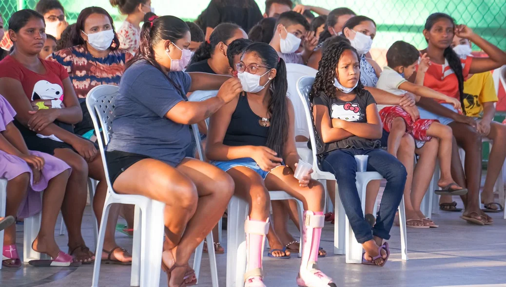 Aula inaugural do Serviço de Convivência e Fortalecimento de Vínculos