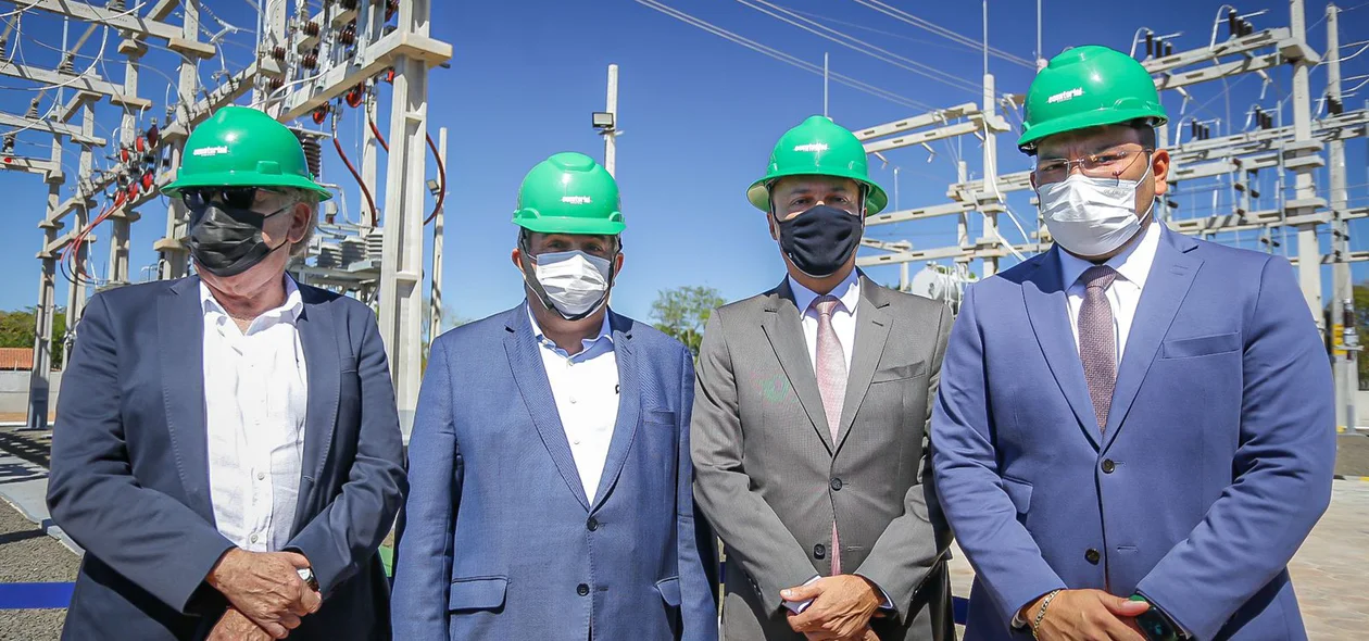 Autoridades participam da inauguração da Subestação de Demerval Lobão