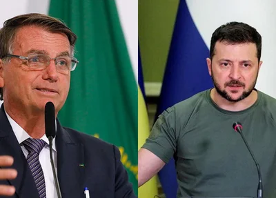 Bolsonaro e Zelensky