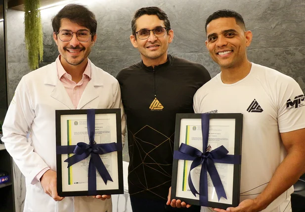 Carlos Portela, Kelson Gomes e Francisco Filho