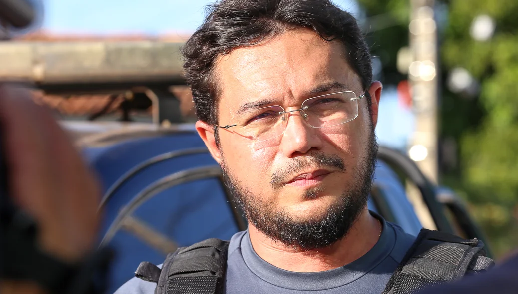 Chefe de investigação Henrique Araújo