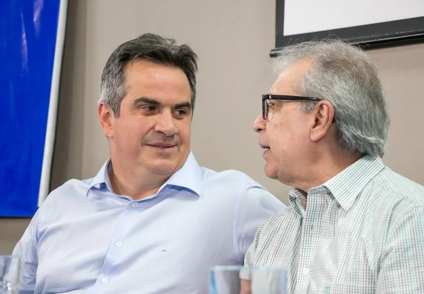 Ciro Nogueira ao lado de João Vicente Claudino