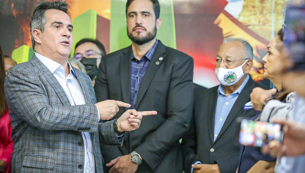 Ciro Nogueira durante seu pronunciamento