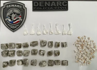 Denarc prende duas pessoas e apreende drogas em Timon
