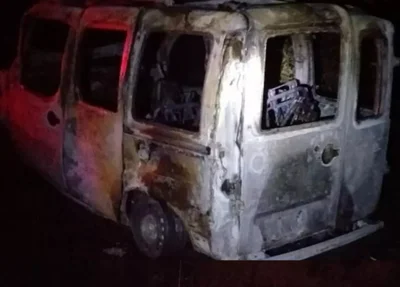 Doblo pegou fogo