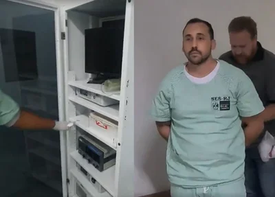 Enfermeira mostra como conseguiu filmar o crime