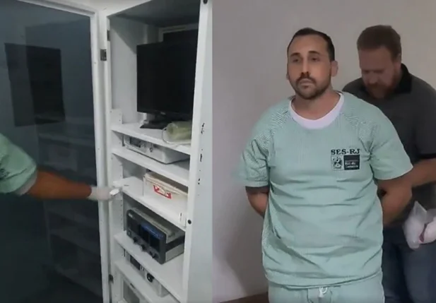 Enfermeira mostra como conseguiu filmar o crime