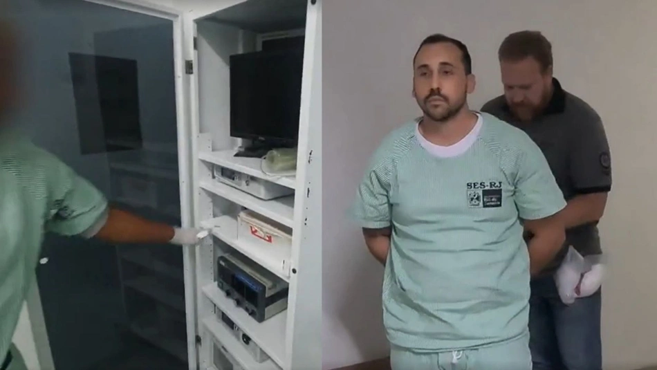 Enfermeira mostra como conseguiu filmar o crime
