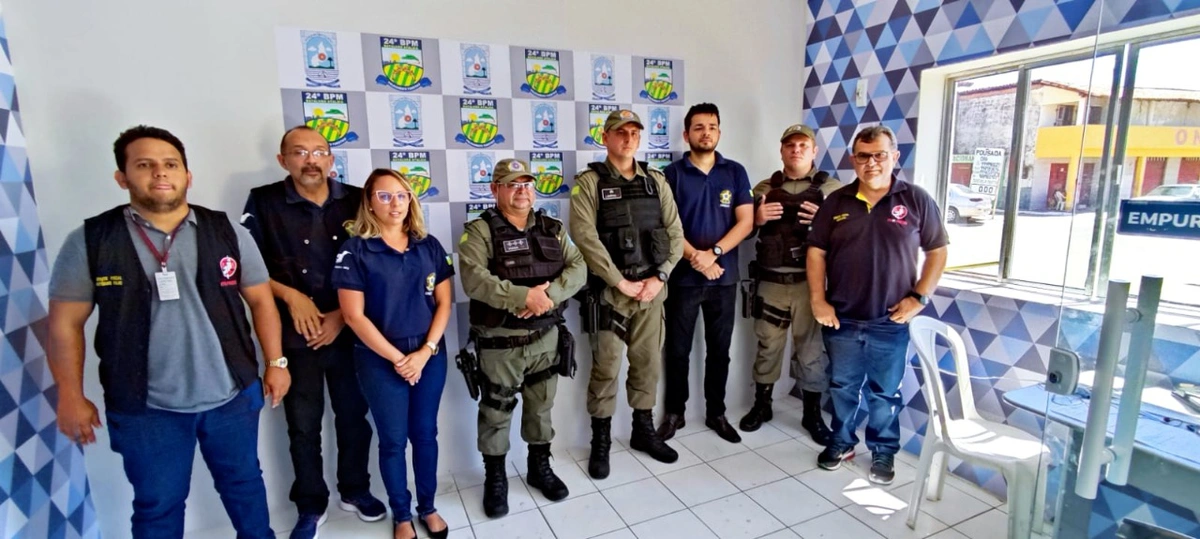 Equipes que participaram das fiscalizações