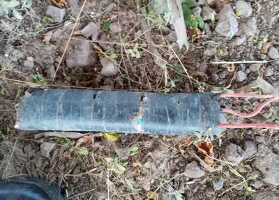 Explosivo encontrado em Esperantina