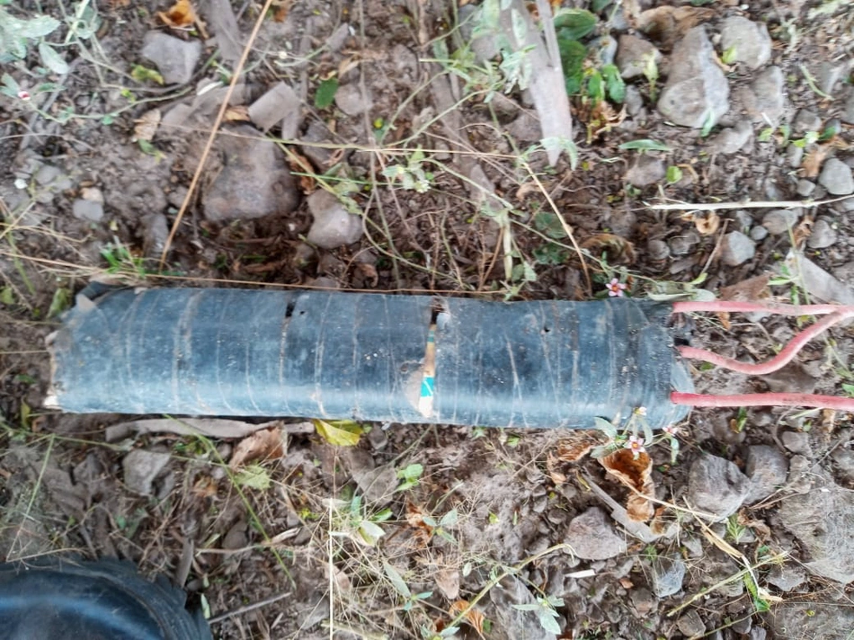 Explosivo encontrado em Esperantina