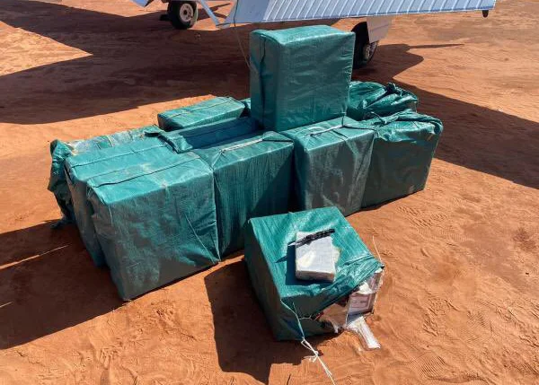 FAB intercepta aeronave com 500 kg de cocaína em Mato Grosso do Sul