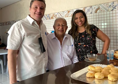 Fábio Sérvio ao lado de Dr. Pessoa
