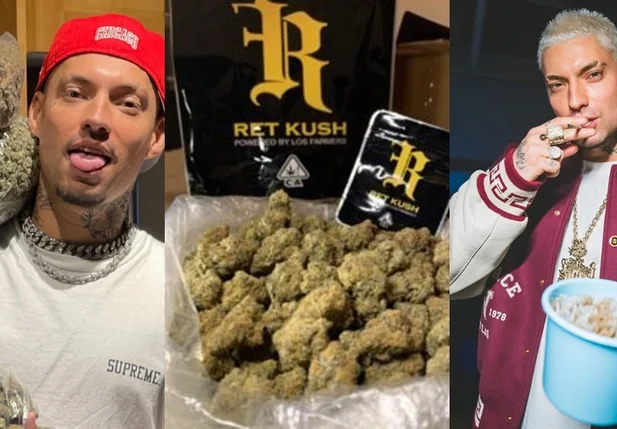 Filipe Ret e sua marca de maconha