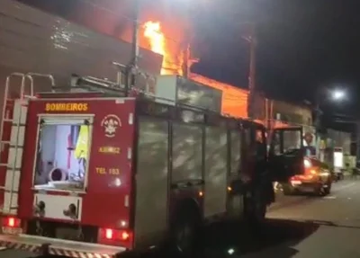 Fogo atinge Panificadora Ideal em Timon