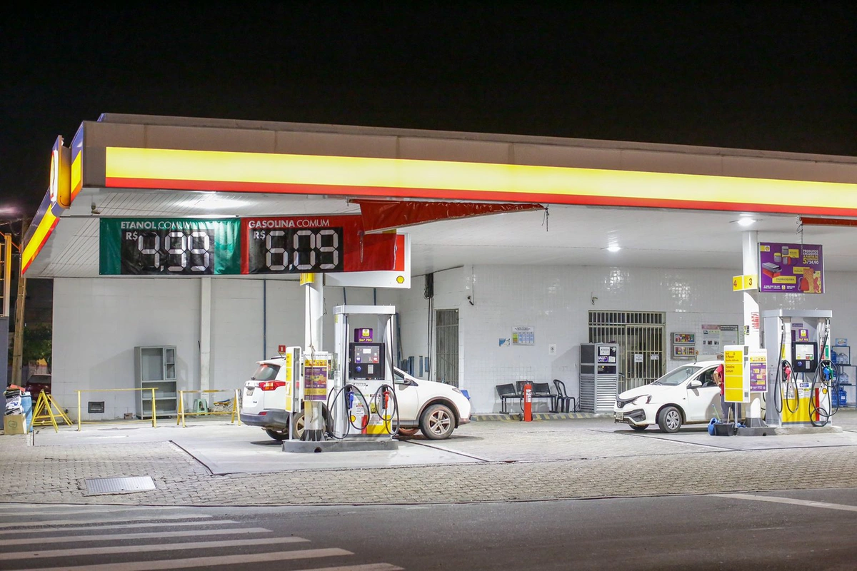 Gasolina a R$ 6,09 em Teresina