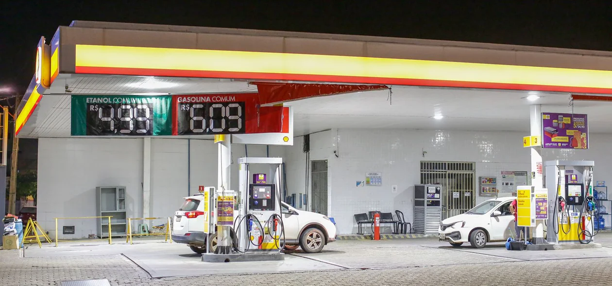 Gasolina a R$ 6,09 em Teresina