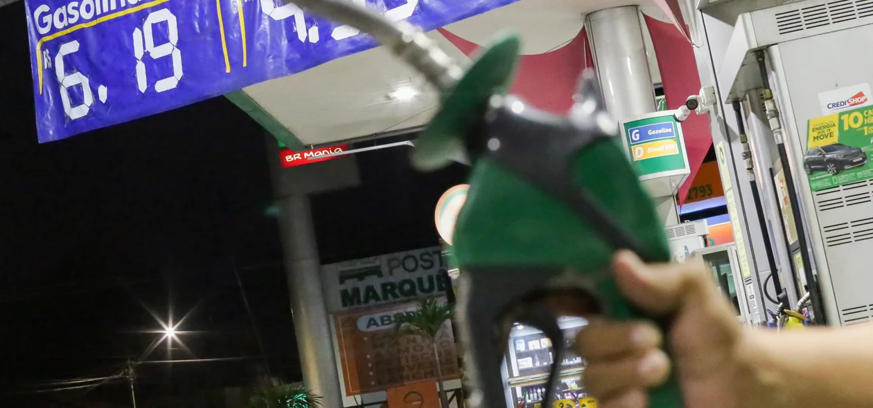 Gasolina acima de R$ 6 em Teresina