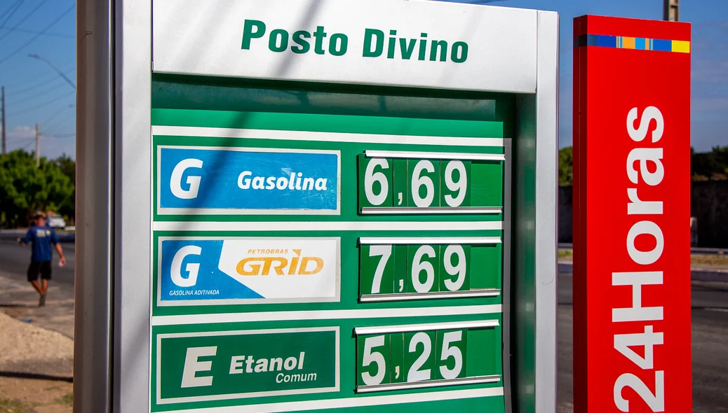 Gasolina na zona Sudeste de Teresina