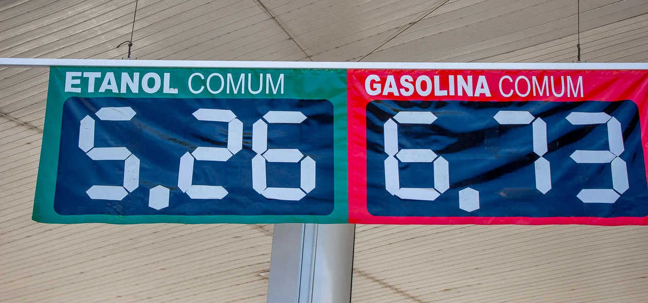 Gasolina na zona Sul de Teresina