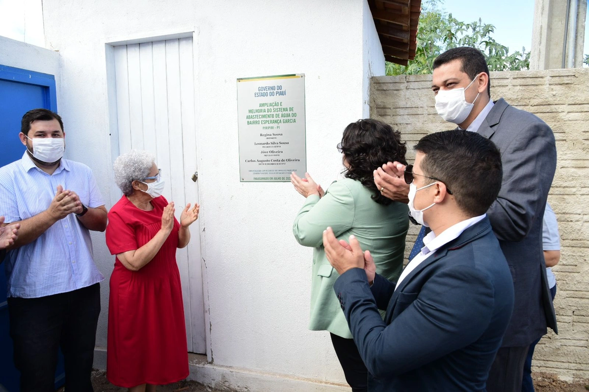 Governo inaugura obra de ampliação do abastecimento de água em Piripiri