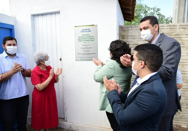 Governo inaugura obra de ampliação do abastecimento de água em Piripiri