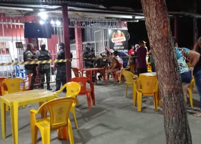 Homem é executado com vários tiros dentro de bar no Mocambinho