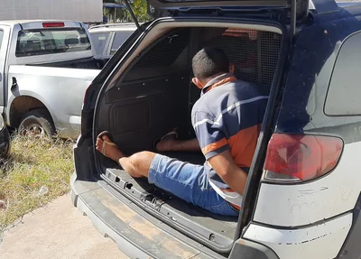 Homem preso pela Polícia Civil de Timon