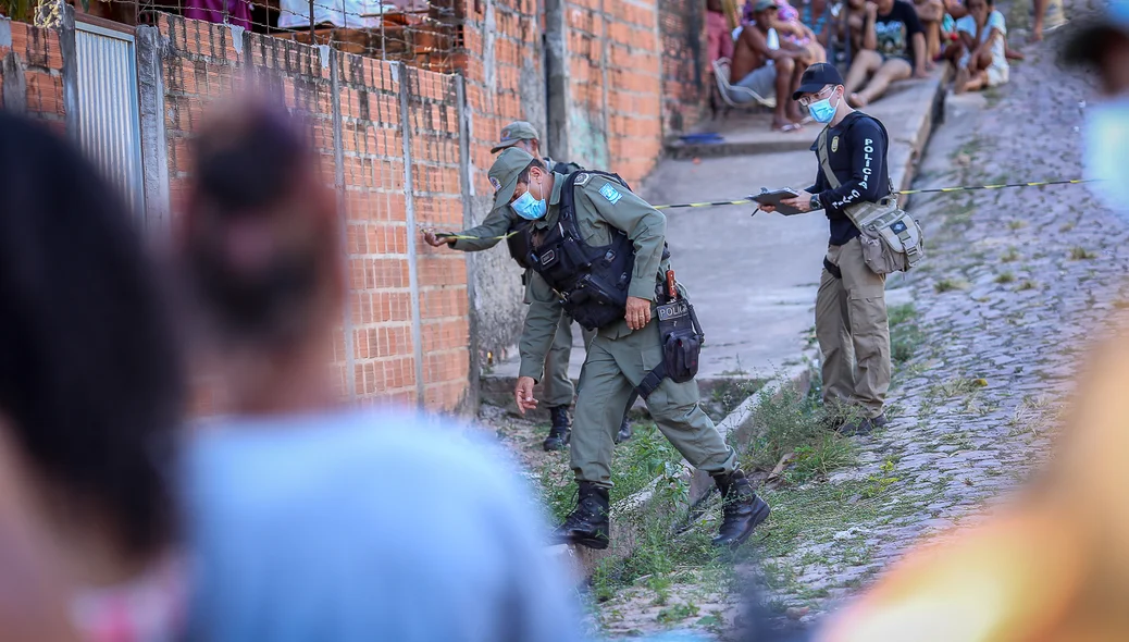 Homicídio registrado no bairro Anita Ferraz