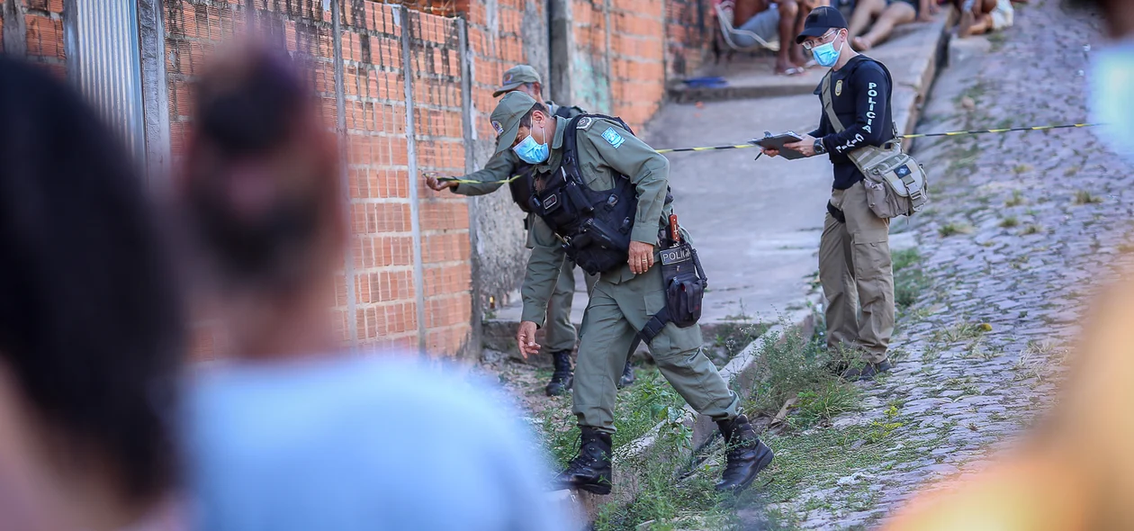 Homicídio registrado no bairro Anita Ferraz