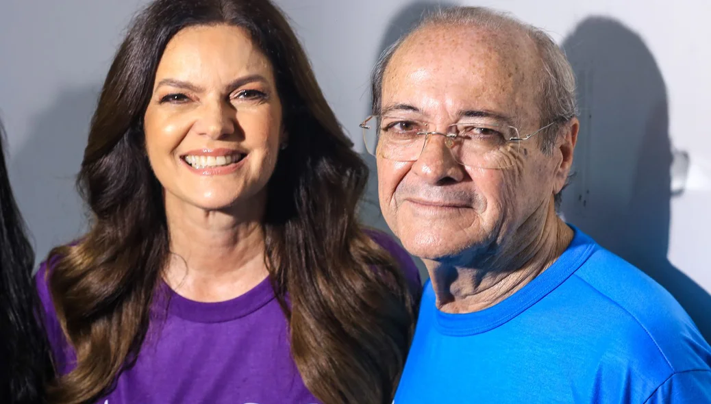 Iracema Portella e Sílvio Mendes