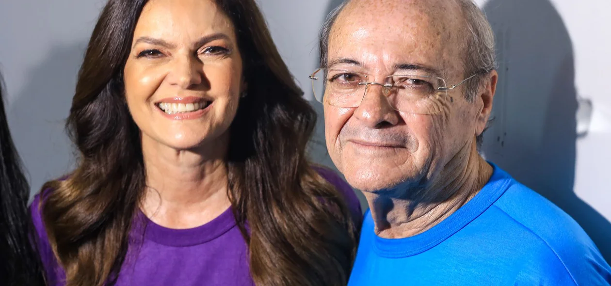 Iracema Portella e Sílvio Mendes