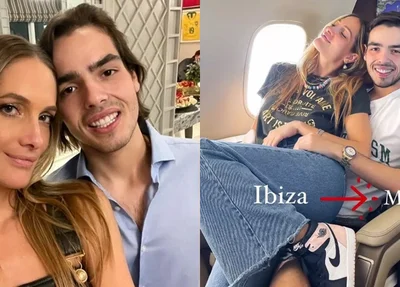 João Guilherme Silva e a modelo piauiense Schynaider Moura