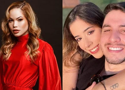 Jonas Esticado, ex, e atual esposa