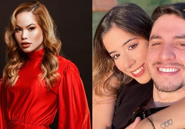 Jonas Esticado, ex, e atual esposa