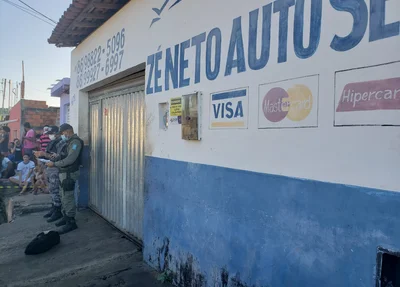 Jovem é executado a tiros dentro de oficina mecânica em Teresina