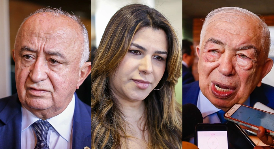 Júlio César, Marina Santos e Paes Landim